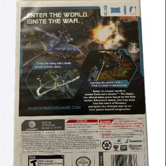 Avatar the game for Nintendo wii game - Picture 4 of 4